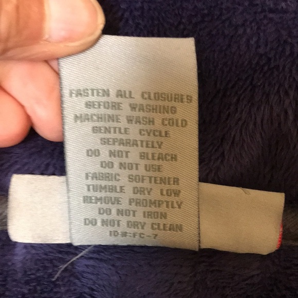 Free Country Purple Jacket with Removable Hood Size Large - Picture 8 of 10